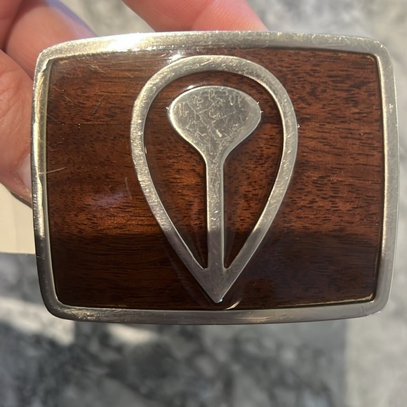 Nixon leather cream belt size L unisex - Picture 12 of 14